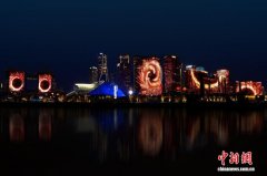 杭州推出“春之序曲+元宵灯火”限定灯光秀